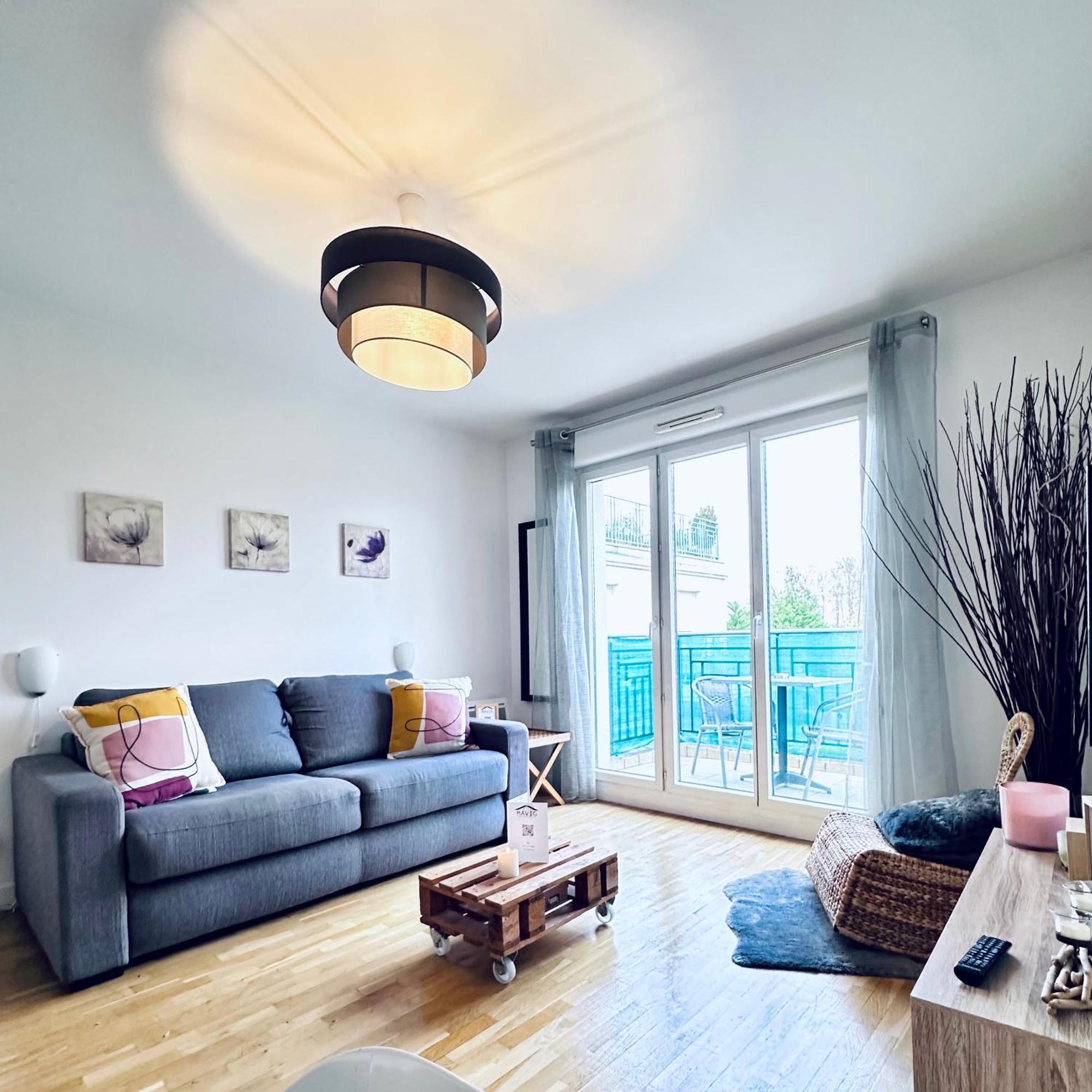 Sweet Apartment In Front Of Disneyland'S Castel Монтеврен Экстерьер фото